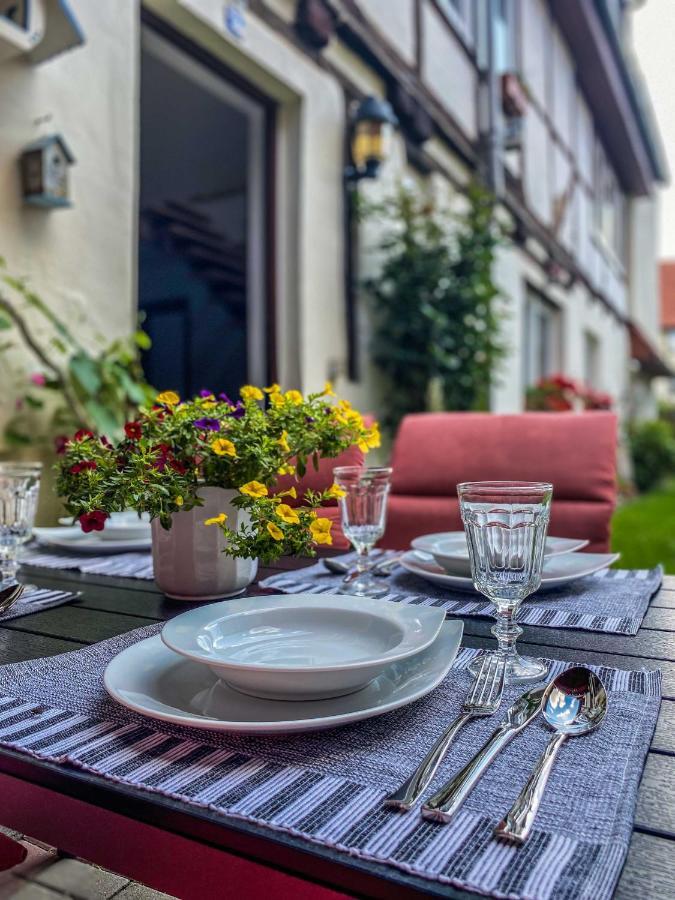 Am Mathildenbrunnen Gross Apartment Quedlinburg Exterior photo